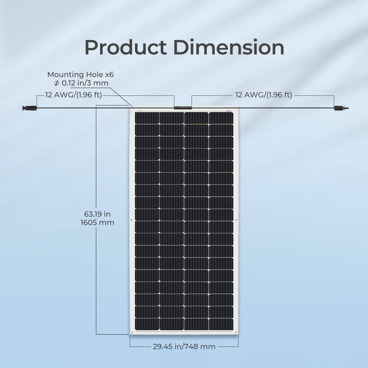 Renogy 200 - Watt 12 - Volt Flexible Monocrystalline Solar Panel - Solar Power Lifestyle - Little Red General Store