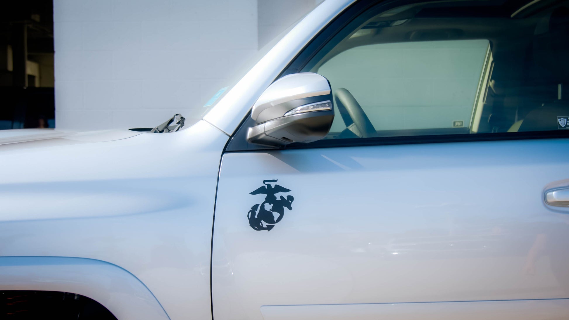 U.S. Marine Corps Emblem EGA Magnet - Solar Power Lifestyle - Little Red General Store