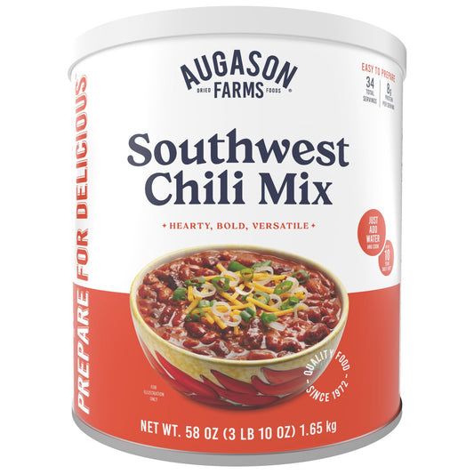 Southwest Chili Mix Can, 34 Servings