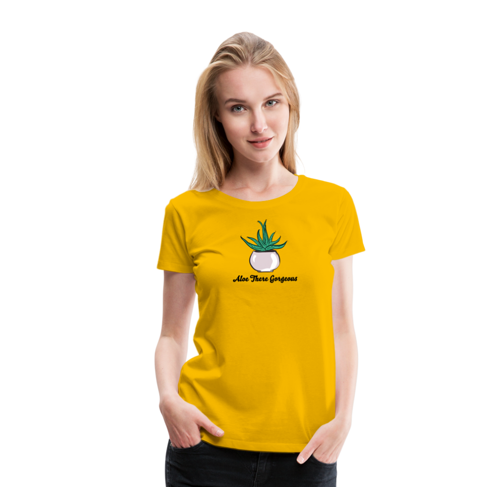 'Aloe There Gorgeous' - Women’s Premium T-Shirt
