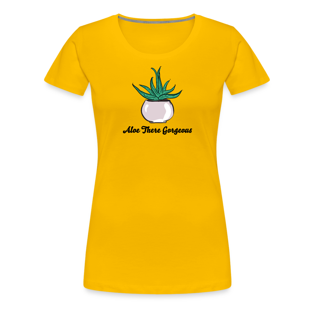 'Aloe There Gorgeous' - Women’s Premium T-Shirt