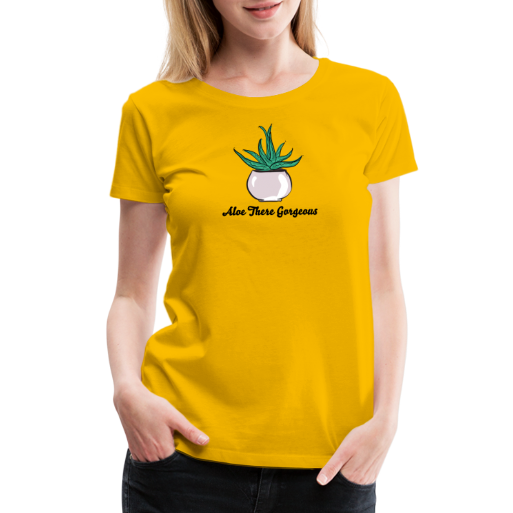 'Aloe There Gorgeous' - Women’s Premium T-Shirt