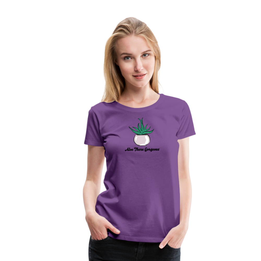'Aloe There Gorgeous' - Women’s Premium T-Shirt