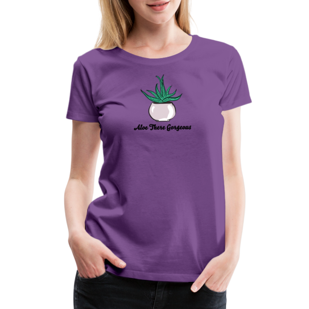 'Aloe There Gorgeous' - Women’s Premium T-Shirt