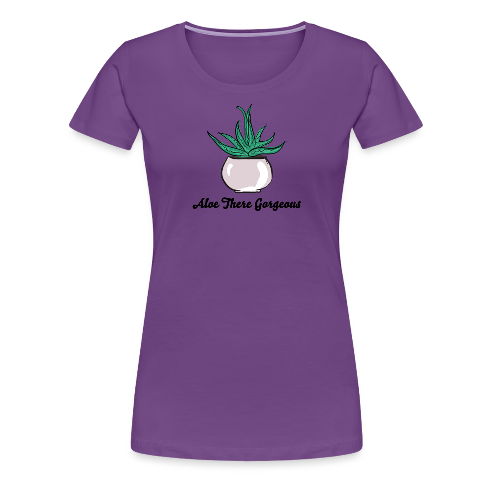 'Aloe There Gorgeous' - Women’s Premium T-Shirt