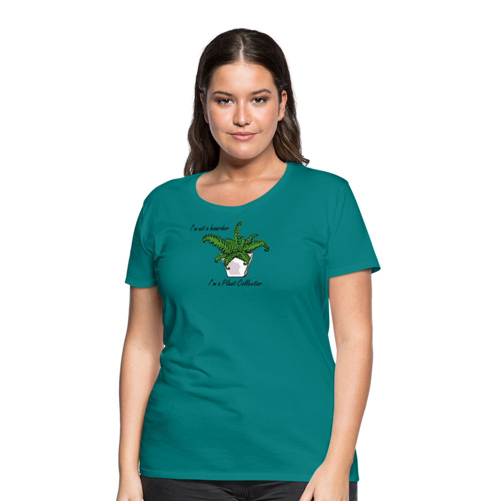'I'm not a hoarder.  I'm a plant collector' - Women’s Premium T-Shirt
