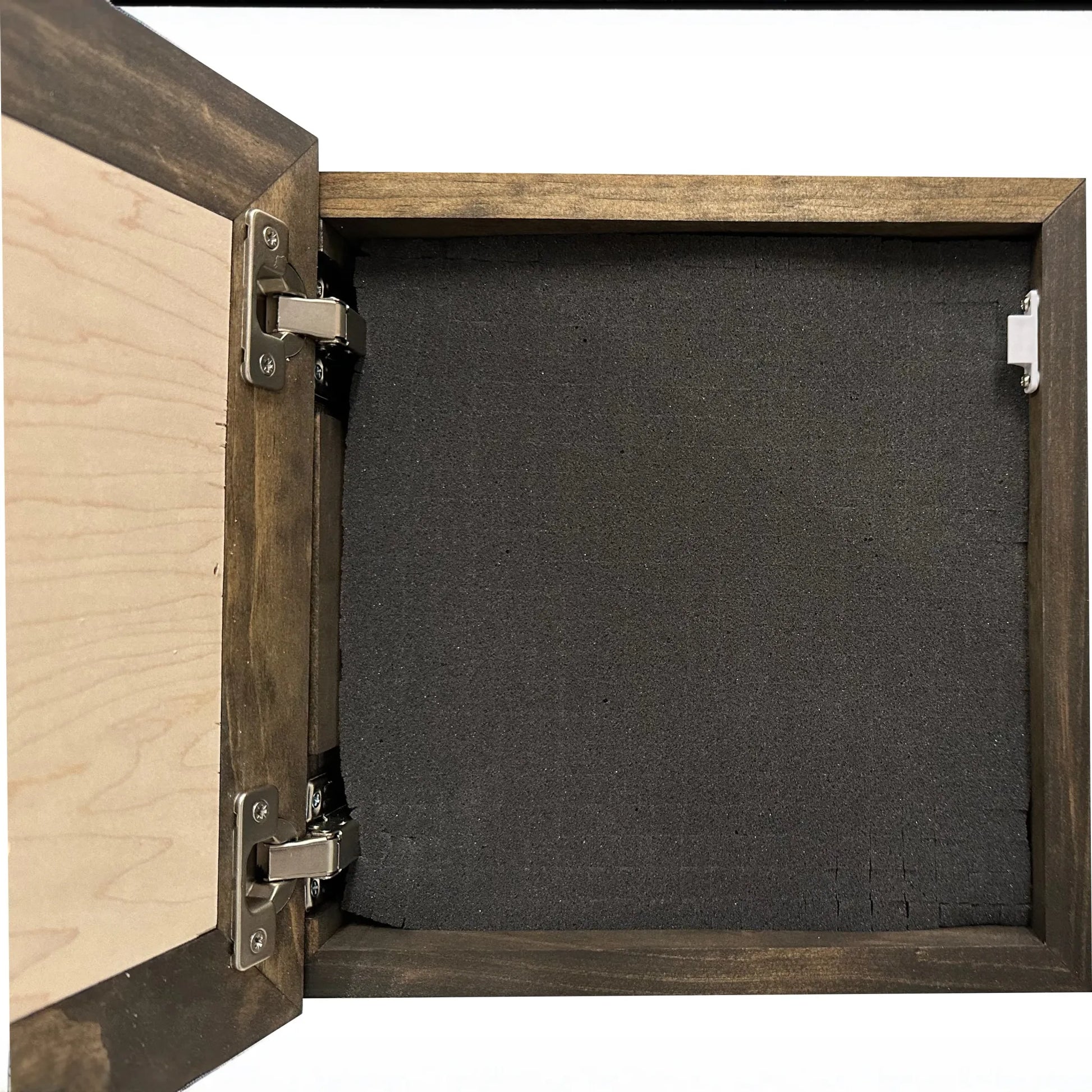 Buck in Nature Decorative Wall-Mounted Gun Cabinet - Gun Safe To Securely Store Your Gun And Other Home Defense Gear