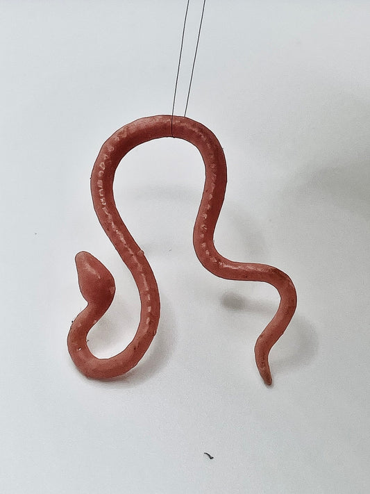 Star Wars Vintage Replacement 1983 1980 Yoda Orange Brown SNAKE Repro Part kenner toys