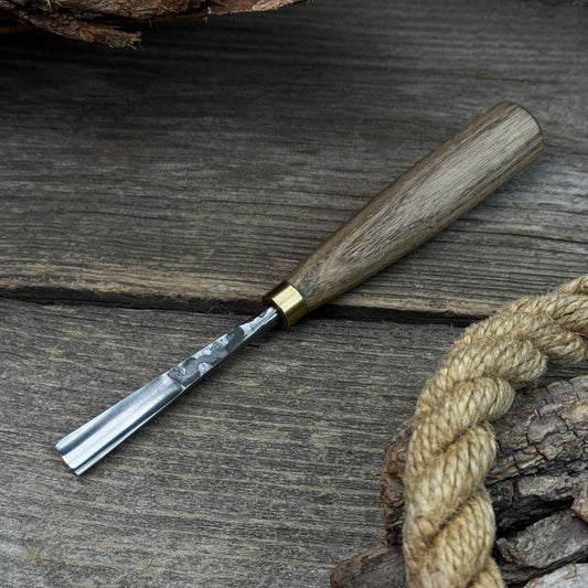 Straight Wood Carving Gouge, 5 - 12 mm (0.20 - 0.47 inches)