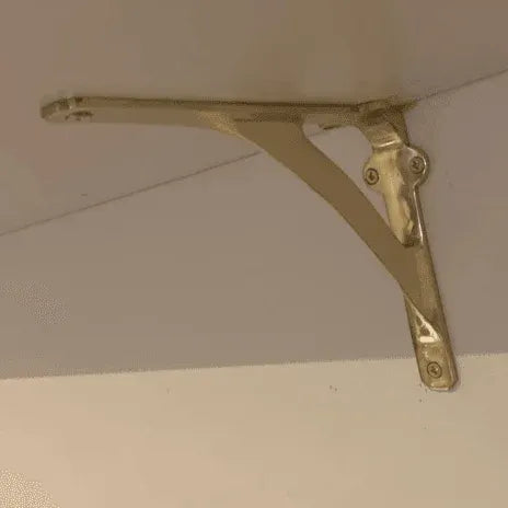 Classic Shelf Bracket - Unlacquered Brass Polished - Stylentdecor - Little Red General Store