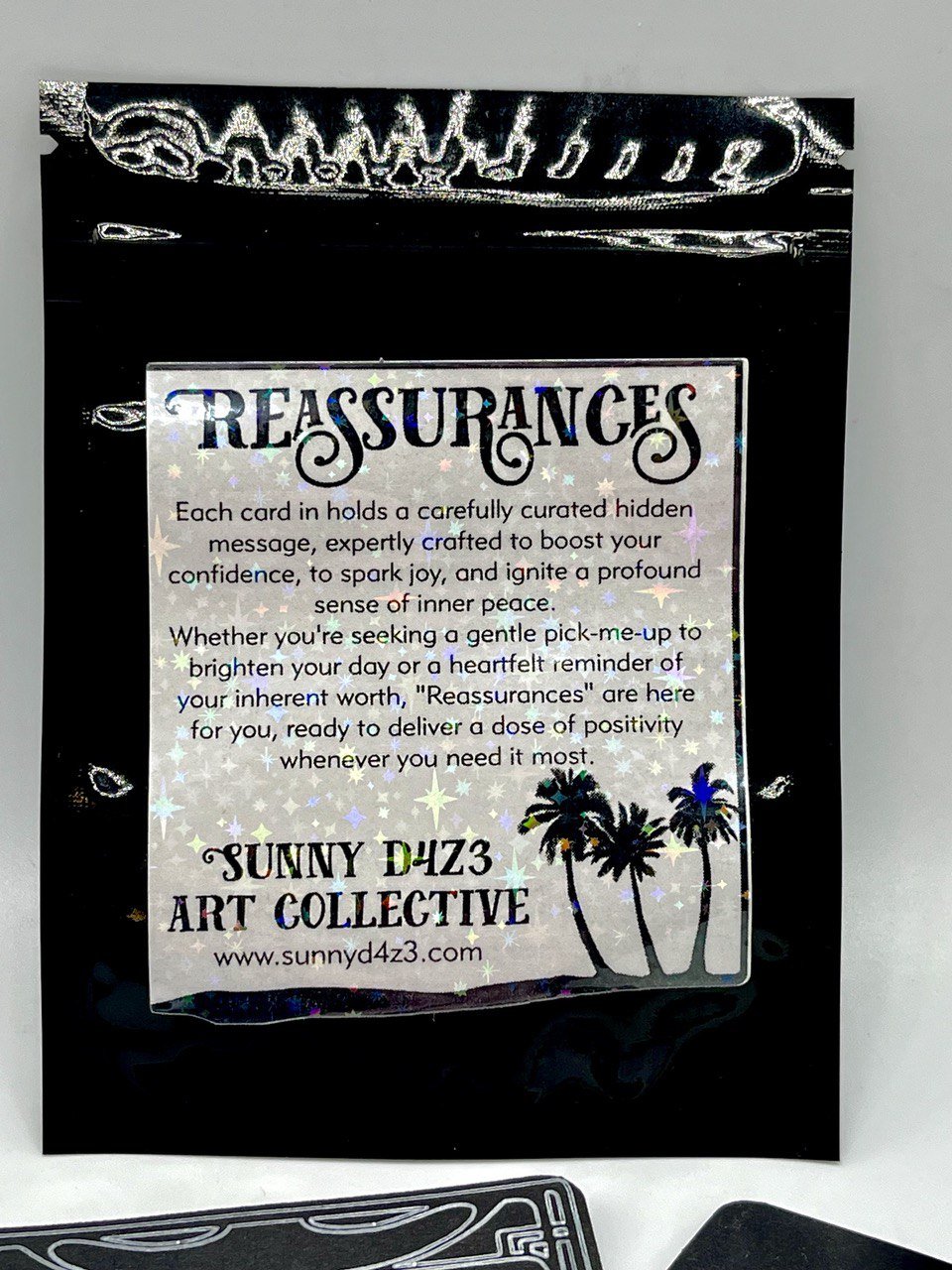 scratchers - reassurances scratch off - 2 card pack - sunny d4z3 art collective - Little Red General Store