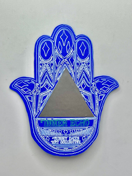 scratchers - inner echo hamsa scratch off - 2 card pack - sunny d4z3 art collective - Little Red General Store