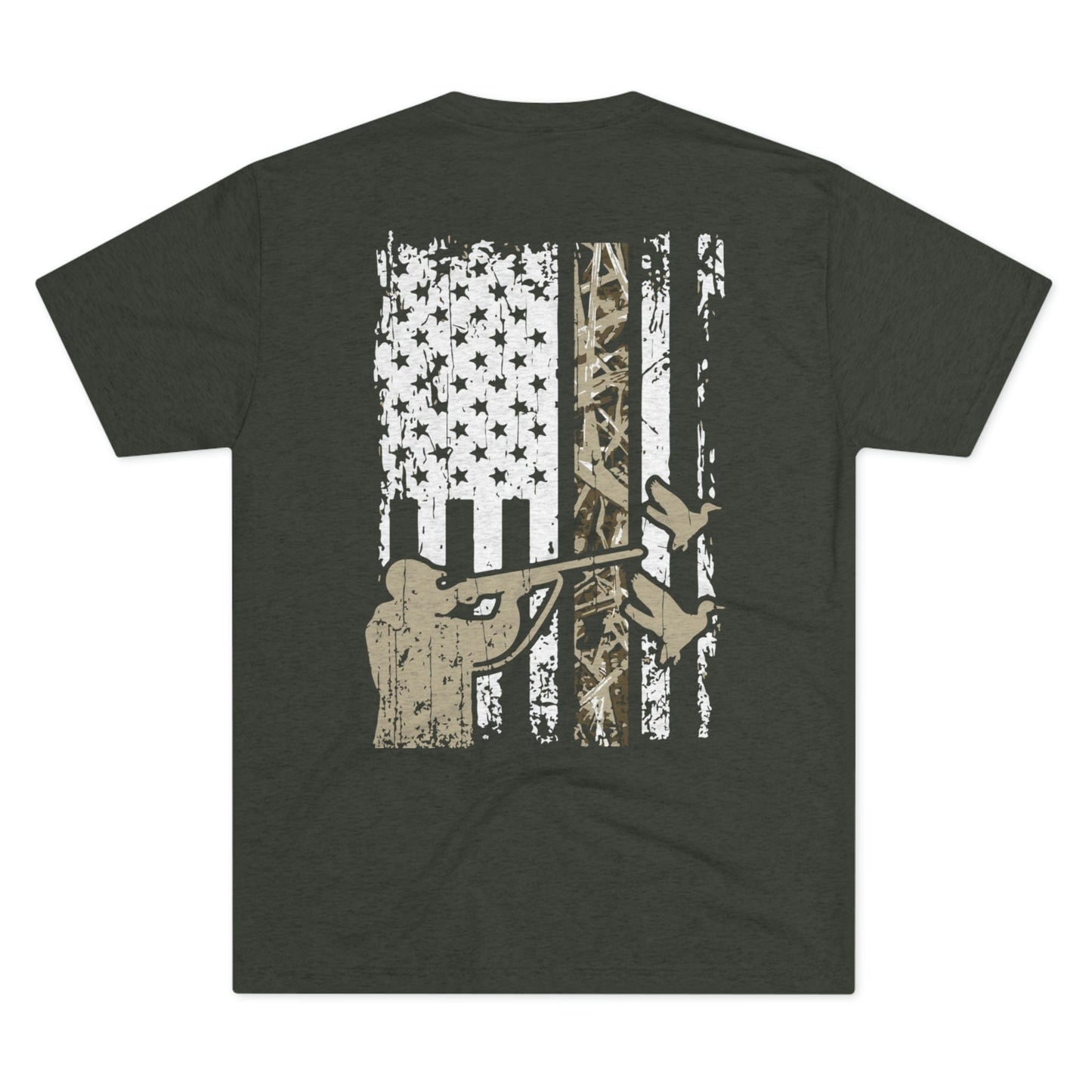 American Waterfowl -  Tri-Blend Crew Tee