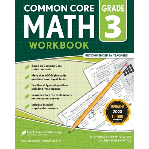 Common Core Math Workbook: Grade 3