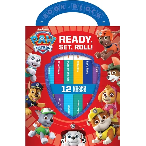 Nickelodeon Paw Patrol: Ready, Set, Roll! 12 Board Books
