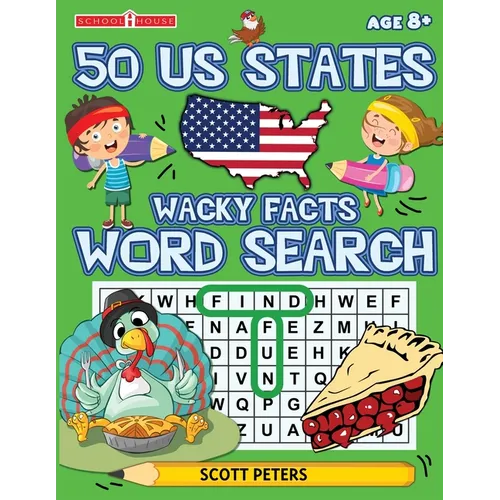 Wacky Facts Word Search: 50 US States