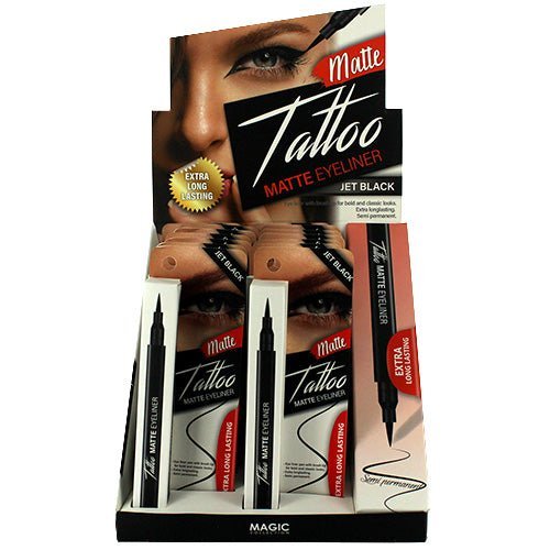 Tattoo Matte Eyeliner (Jet Black)