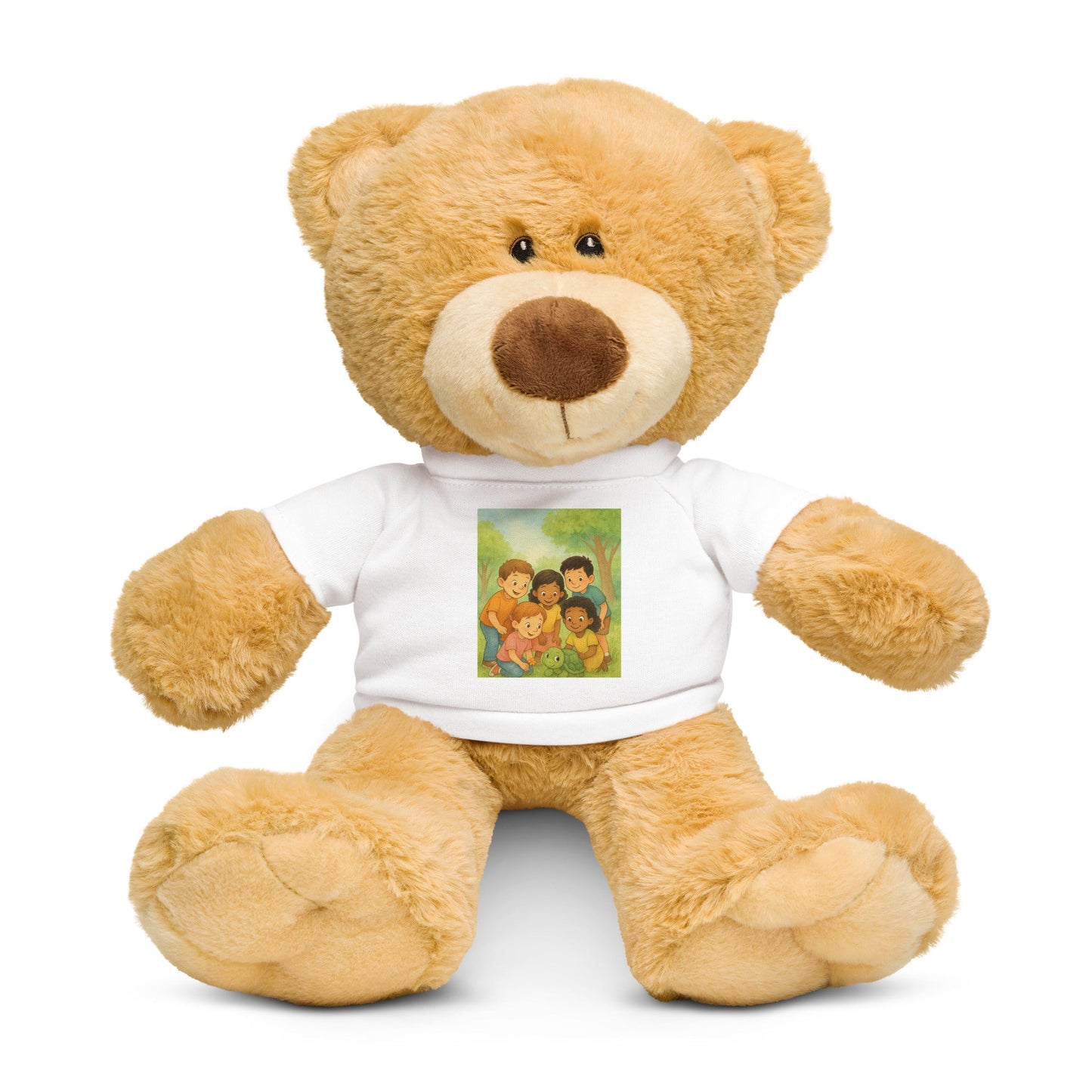 Teddy bear with a Toby t-shirt