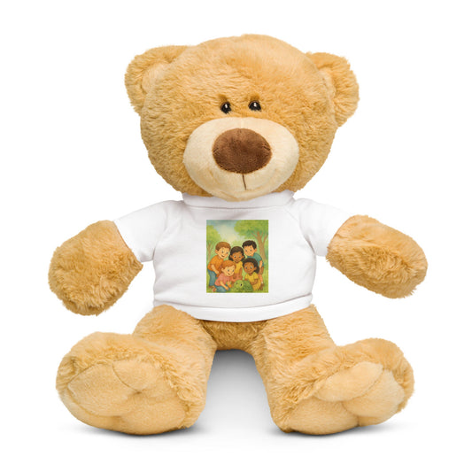 Teddy bear with a Toby t-shirt