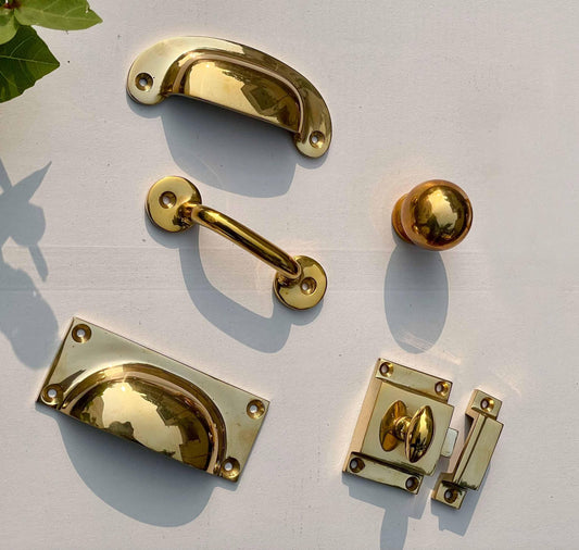 Texas Collection - Unlacquered Polished Brass