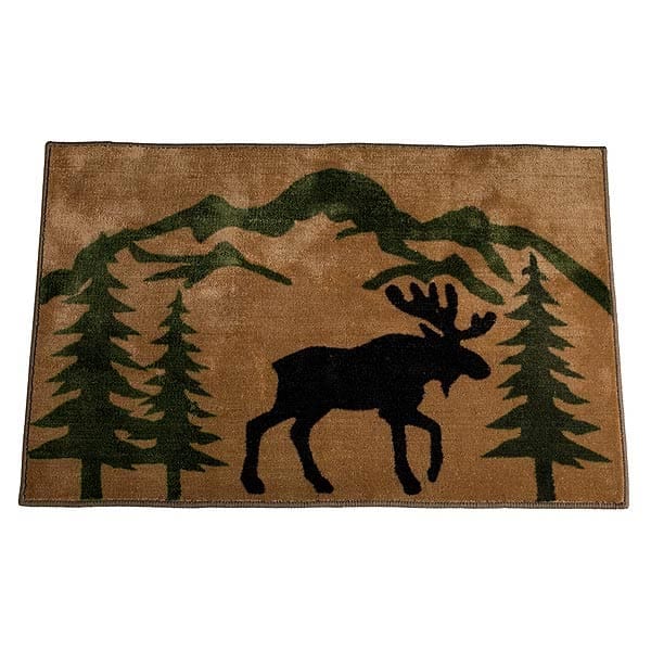 Moose Mountain Bath Mat - The Cabin Place - Little Red General Store