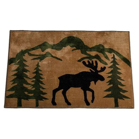 Moose Mountain Bath Mat - The Cabin Place - Little Red General Store