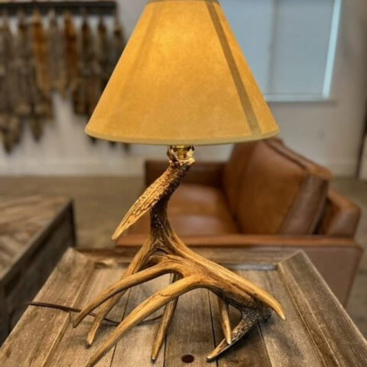 Whitetail Antler Table Lamps - The Cabin Place - Little Red General Store