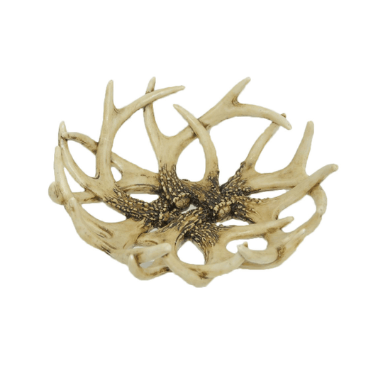 Wild Buck Antler Basket - The Cabin Place - Little Red General Store