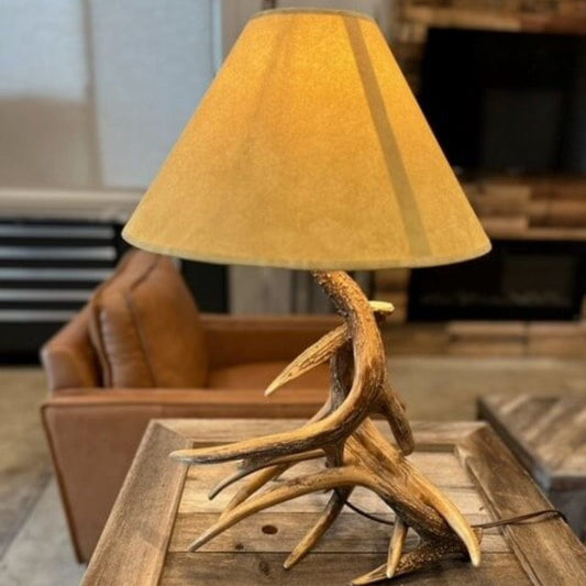 Whitetail Antler Table Lamps - The Cabin Place - Little Red General Store