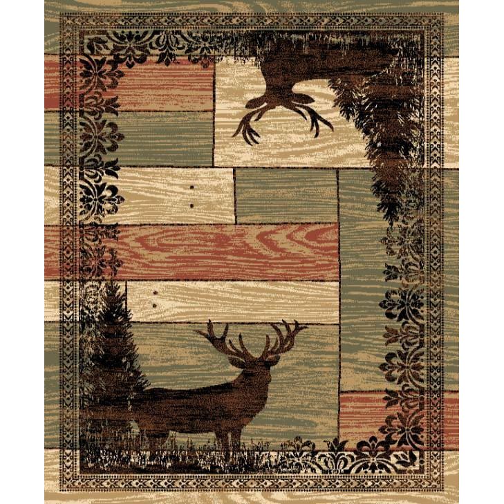 Elk Plank Area Rug - The Cabin Place - Little Red General Store