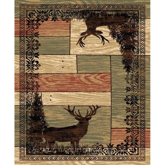 Elk Plank Area Rug - The Cabin Place - Little Red General Store