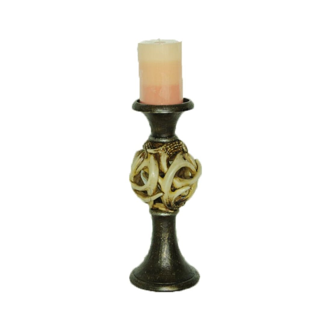 Tangled Antlers Candlestick - The Cabin Place - Little Red General Store