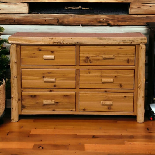 6 Drawer Cedar Chest - The Cabin Place - Little Red General Store