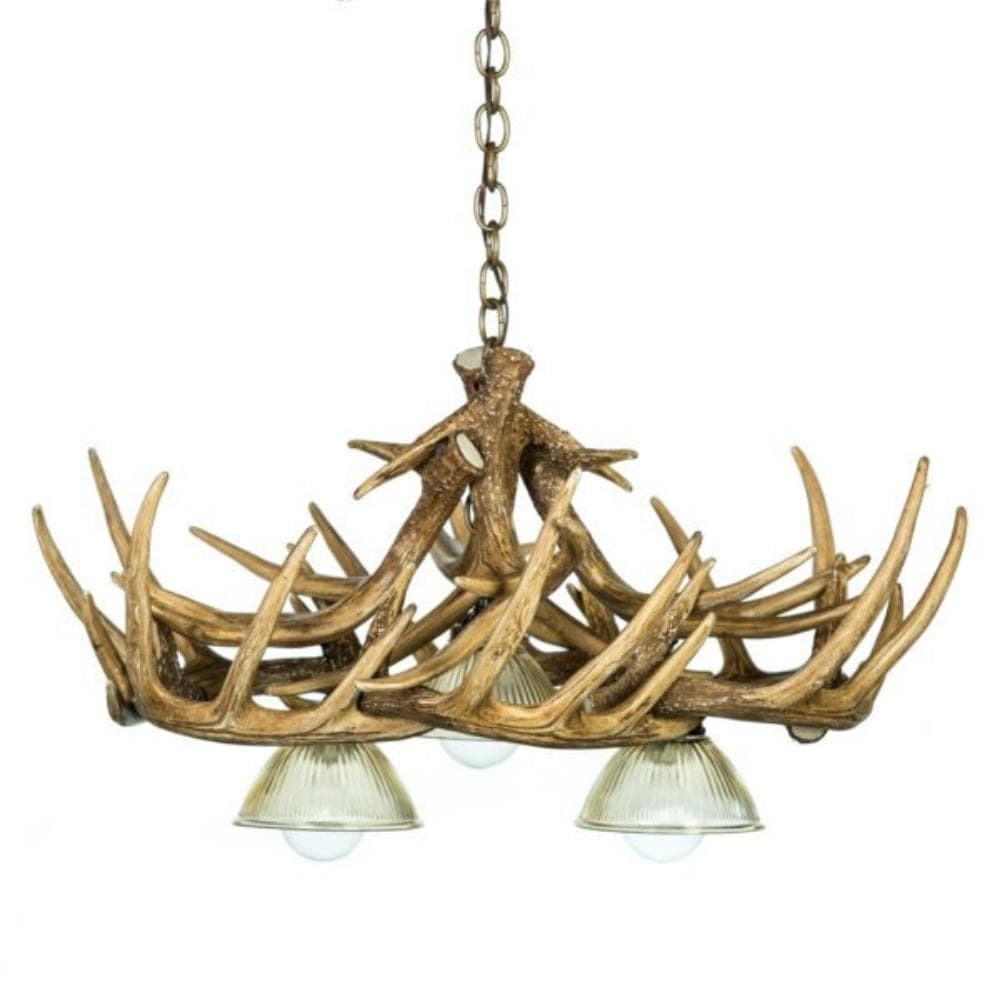 10 Antler Whitetail Chandelier - The Cabin Place - Little Red General Store