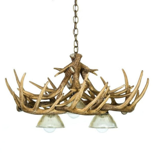 10 Antler Whitetail Chandelier - The Cabin Place - Little Red General Store