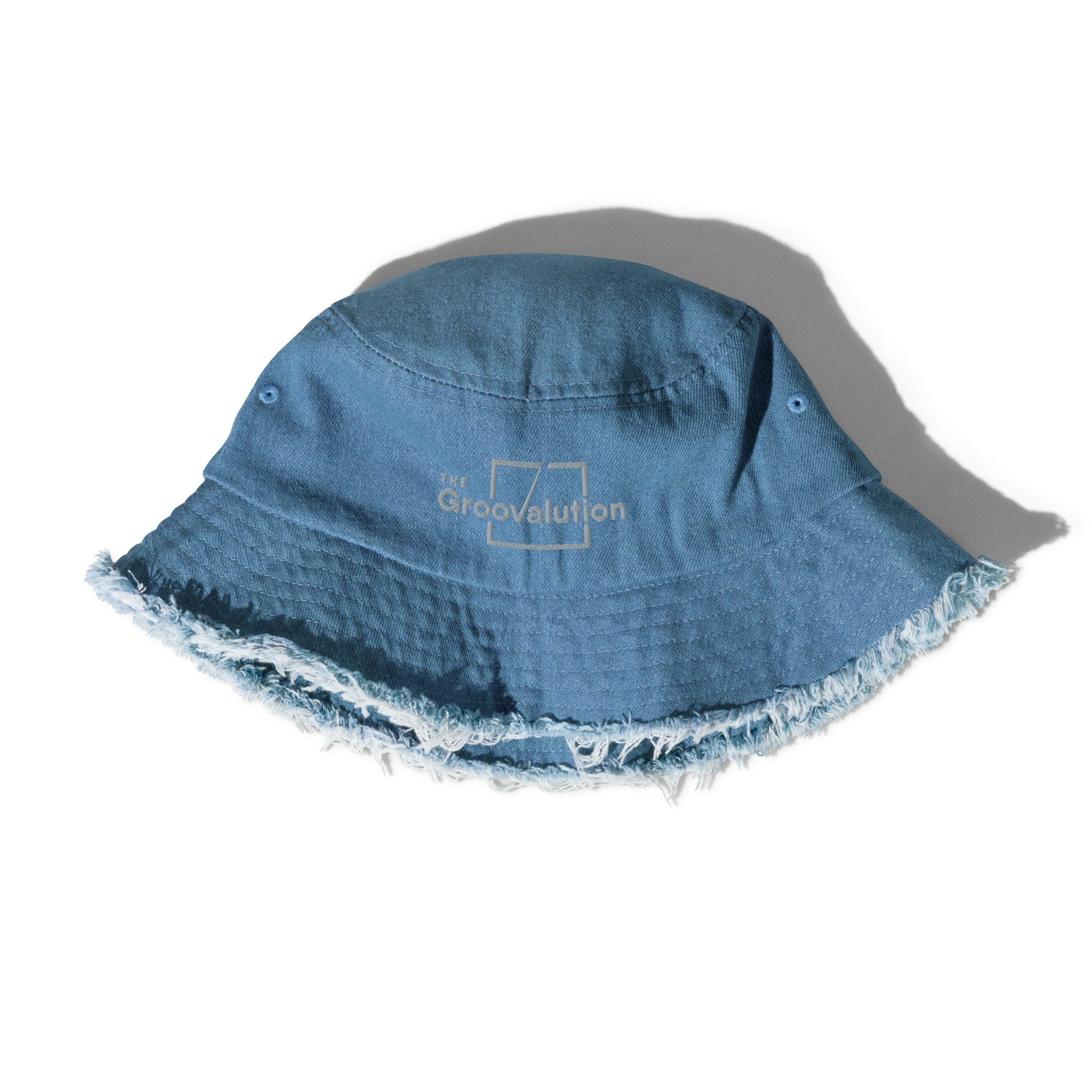 Distressed Denim Groovalution Hat - The Groovalution - Little Red General Store