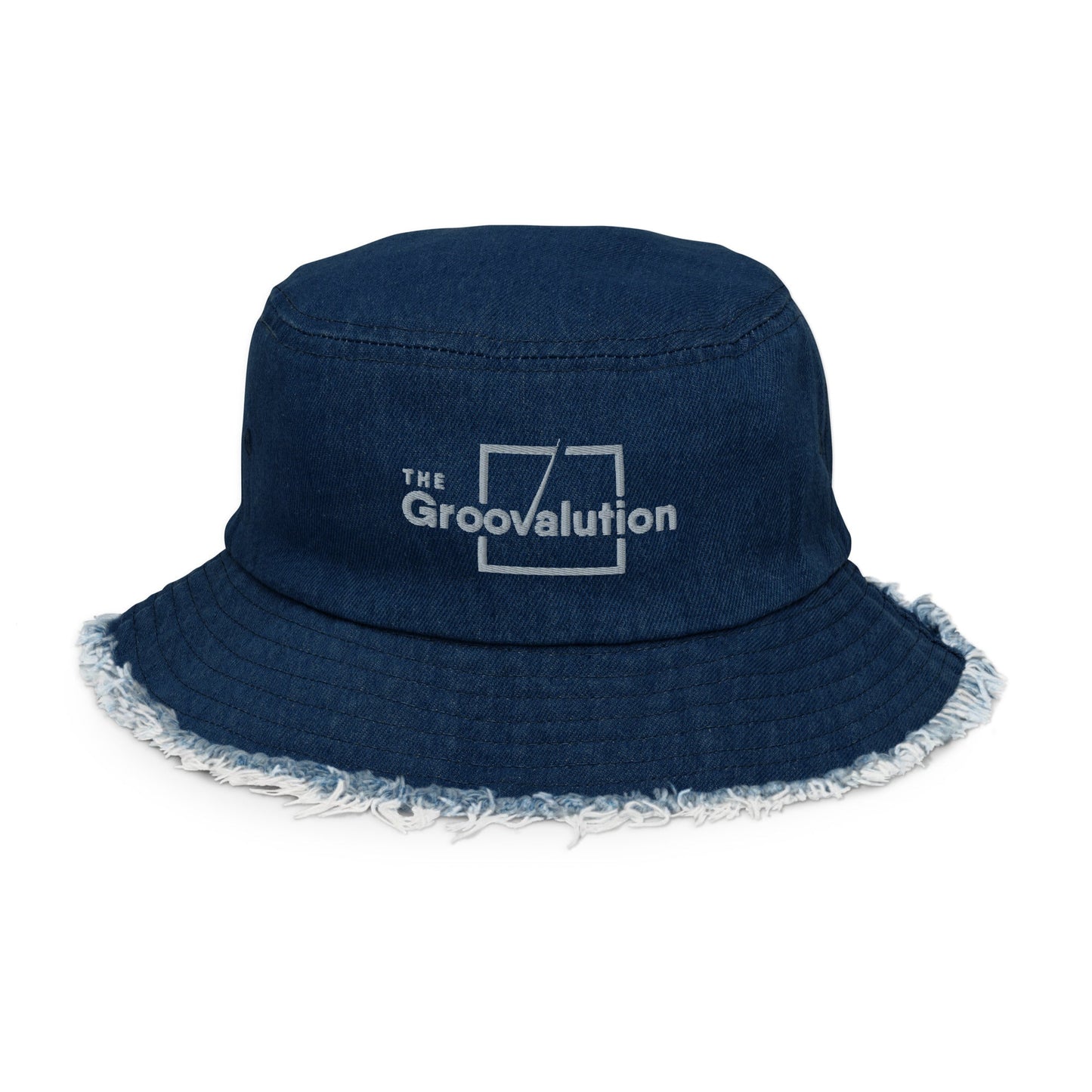 Distressed Denim Groovalution Hat - The Groovalution - Little Red General Store