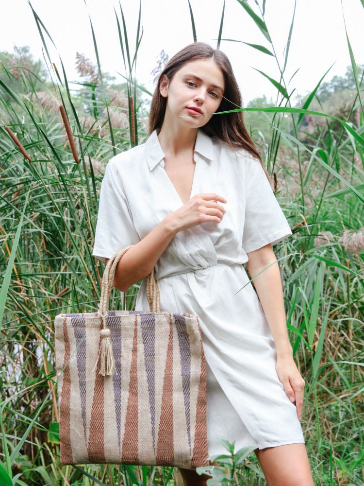 Maja Jute Tote Bag - The Groovalution - Little Red General Store