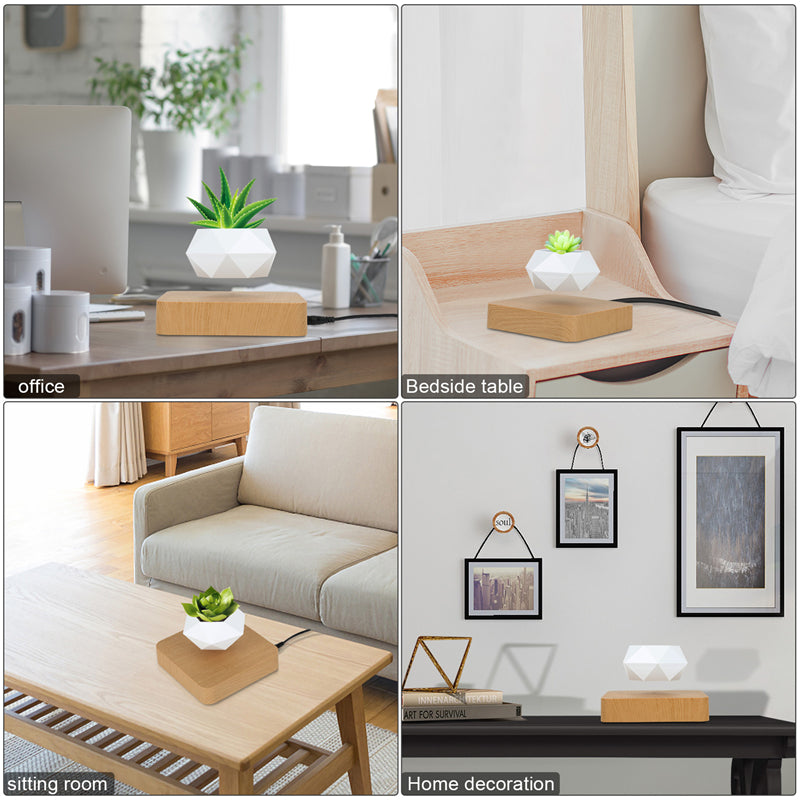 Levitating Rotation Flowerpot - The Groovalution - Little Red General Store