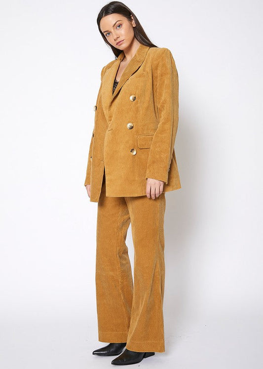 Heaven You Are In Corduroy Blazer - The Groovalution - Little Red General Store