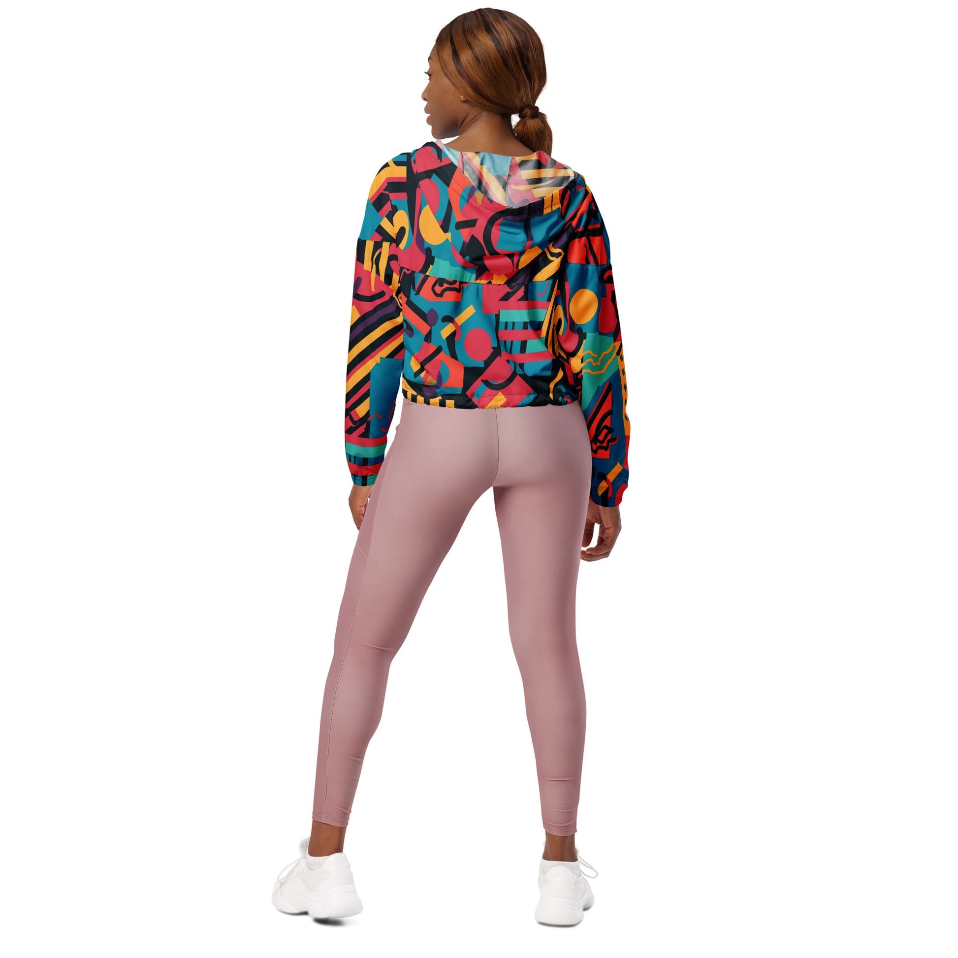 Feels Like Paradise Women’s Cropped Windbreaker - The Groovalution - Little Red General Store