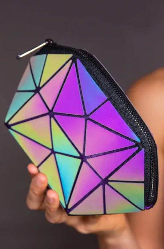 The Lumination Holographic Makeup Bag - The Groovalution - Little Red General Store