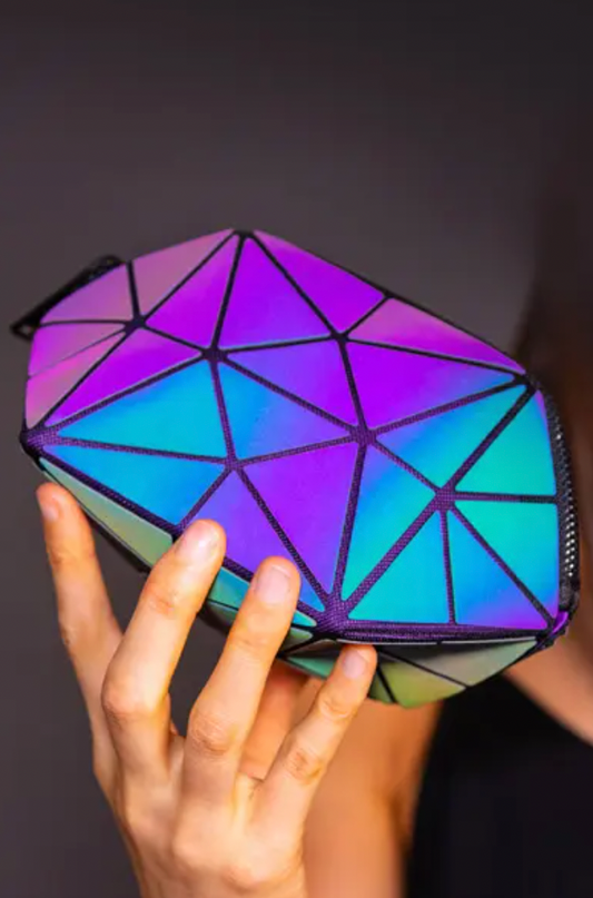 The Lumination Holographic Makeup Bag - The Groovalution - Little Red General Store
