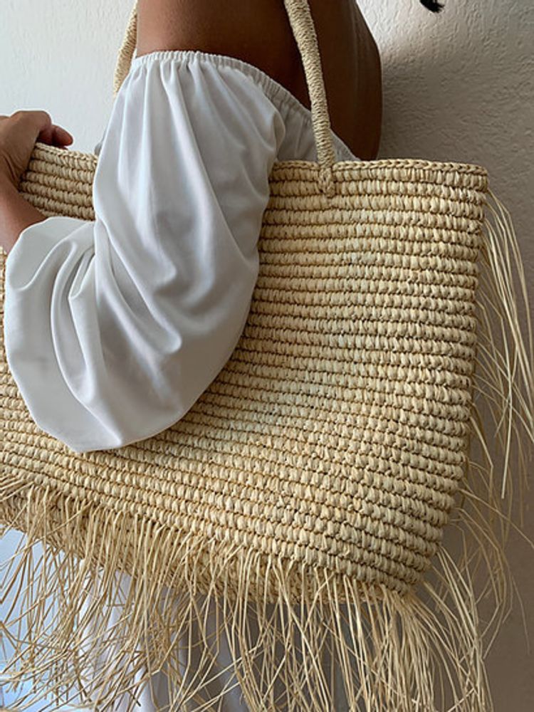 Lemloreli Fringe Tote - The Groovalution - Little Red General Store