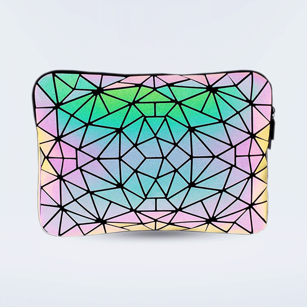 The Lumination Holographic Laptop Case - The Groovalution - Little Red General Store