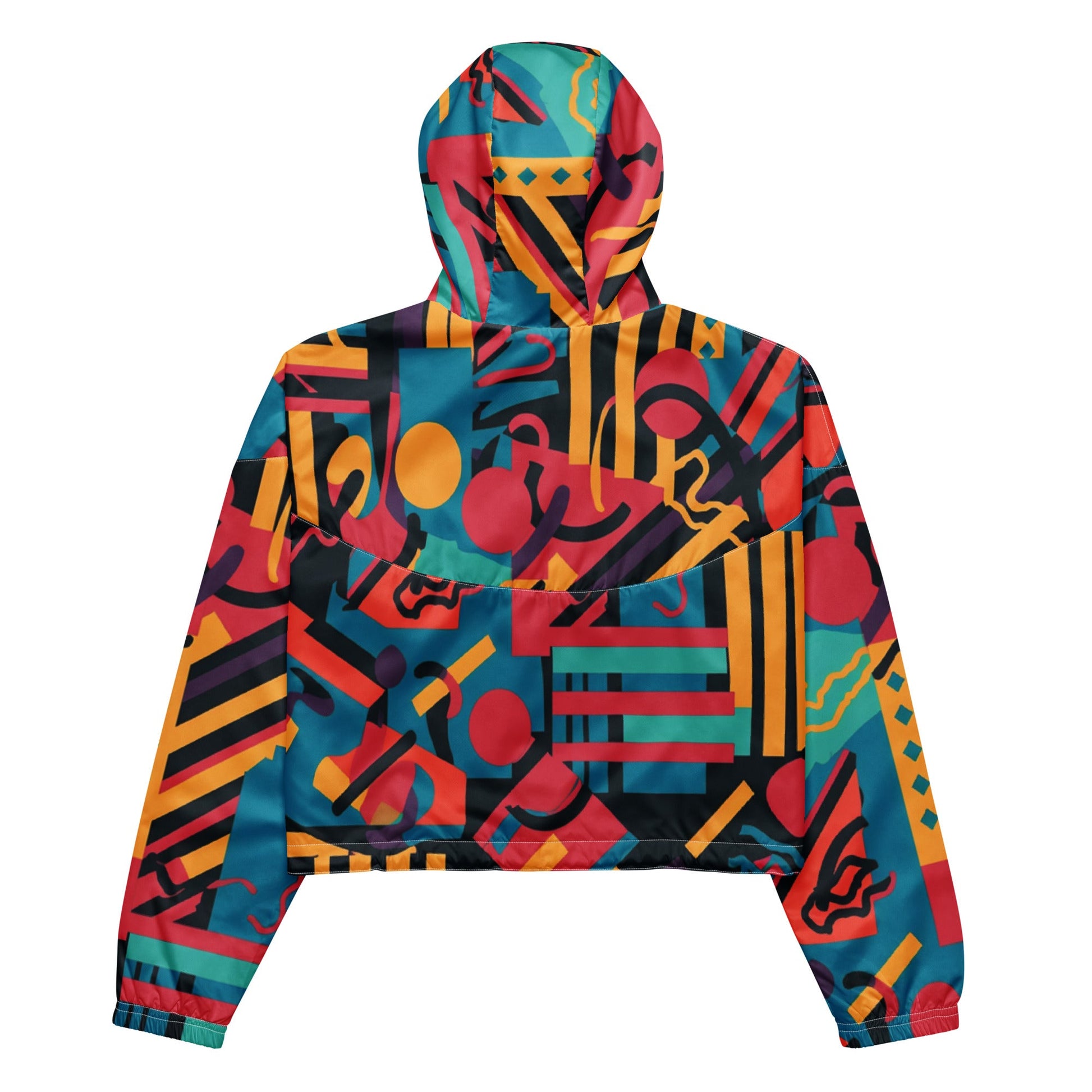 Feels Like Paradise Women’s Cropped Windbreaker - The Groovalution - Little Red General Store
