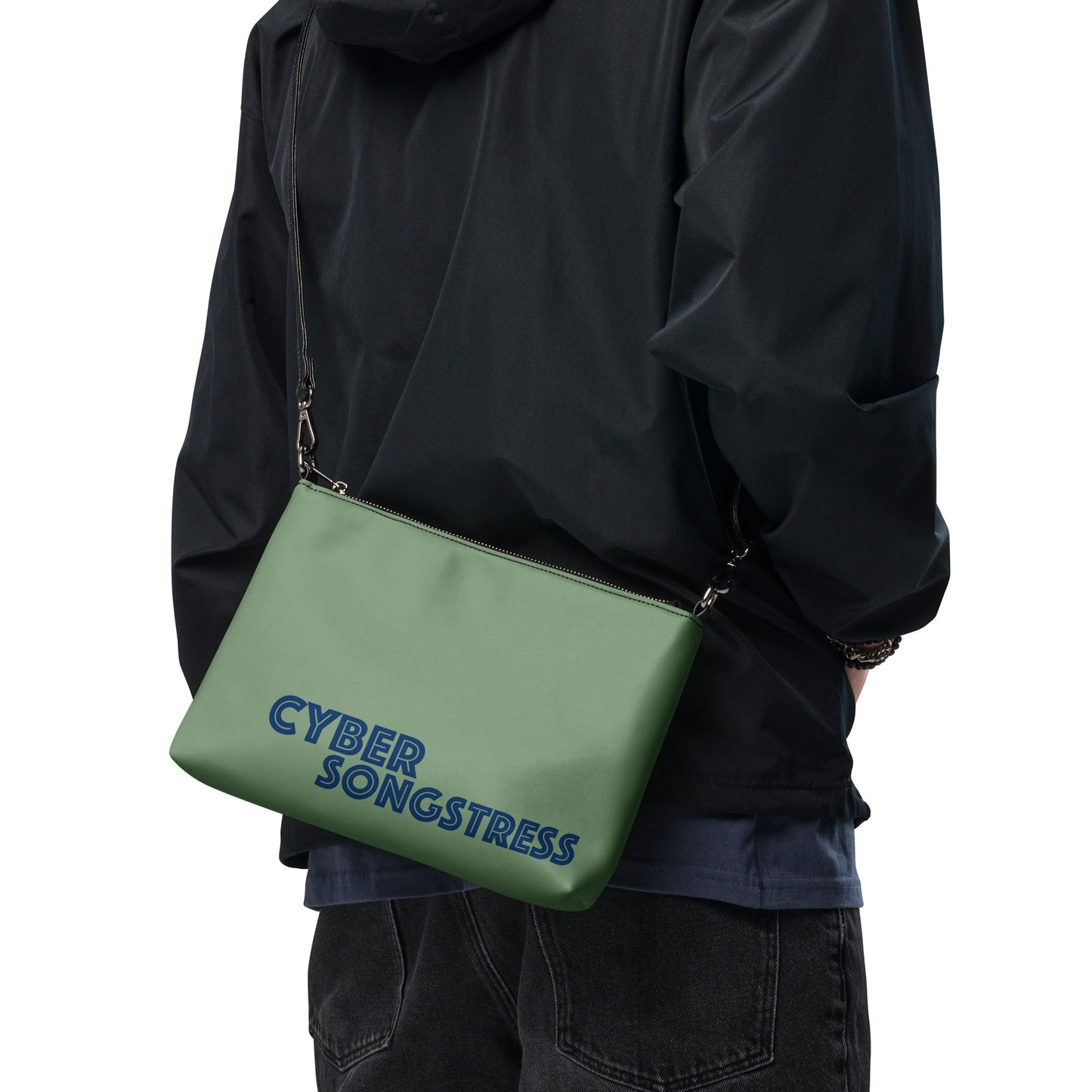 Cyber Songstress Iconic Badge Crossbody/Clutch - The Groovalution - Little Red General Store