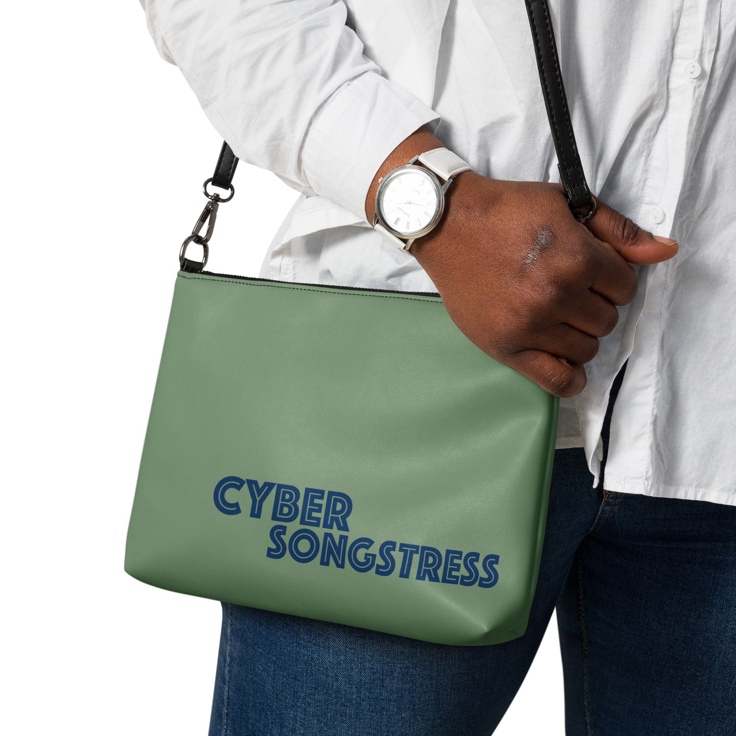 Cyber Songstress Iconic Badge Crossbody/Clutch - The Groovalution - Little Red General Store