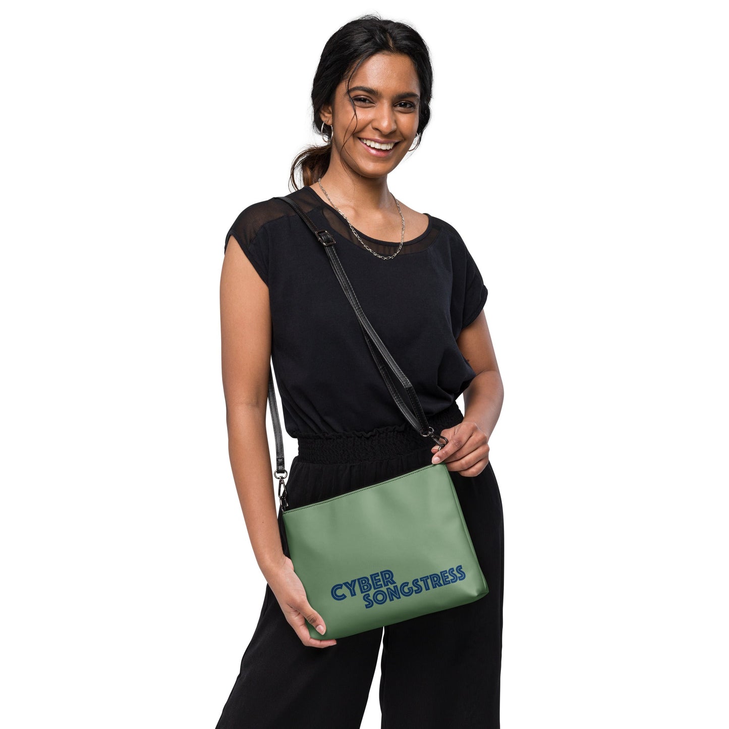 Cyber Songstress Iconic Badge Crossbody/Clutch - The Groovalution - Little Red General Store