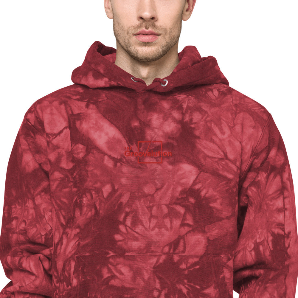 The Groovalution Unisex Champion Tie - Dye Hoodie - The Groovalution - Little Red General Store